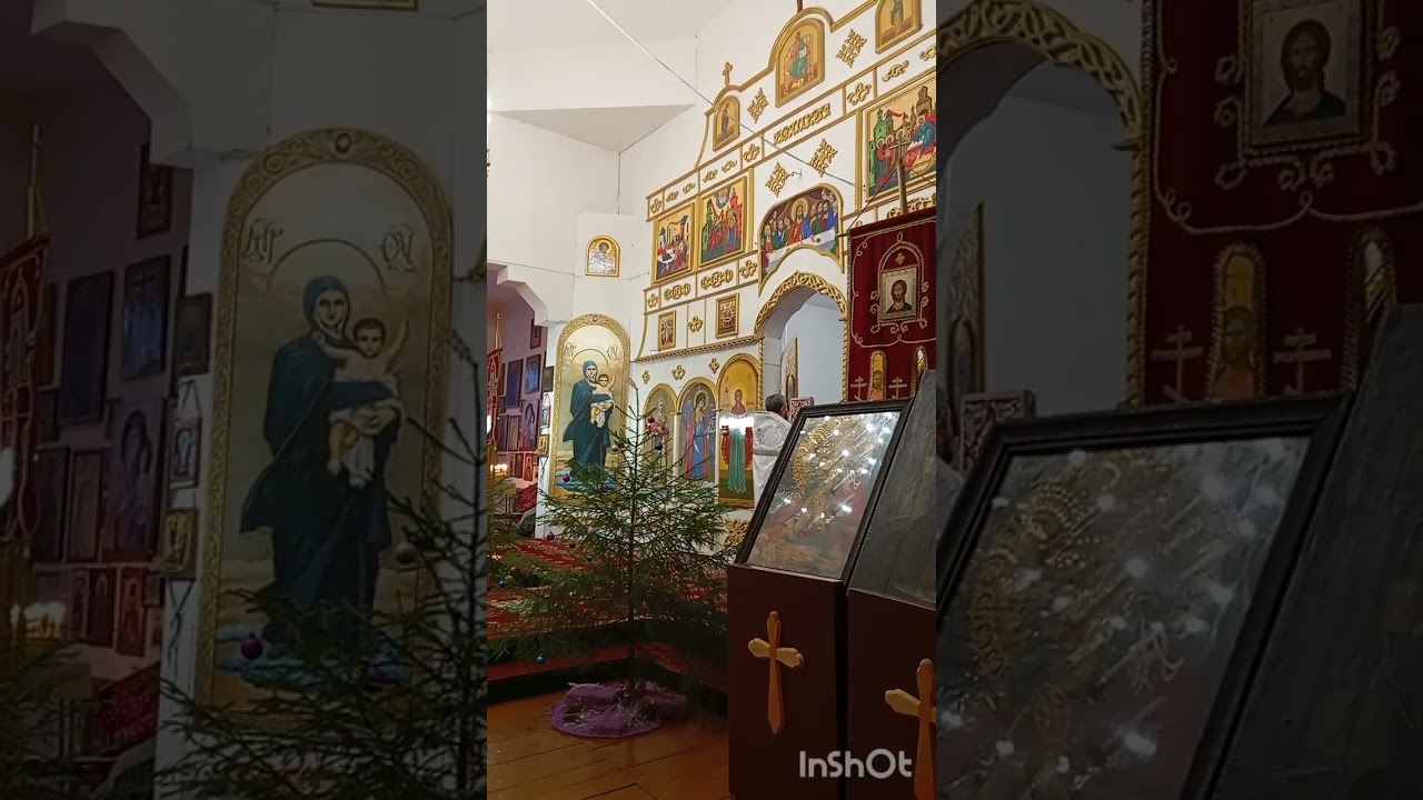 07.01.26 С Рождеством Христовым🎄Рождественское Богослужение в нашем храме Георгия Победоносца❤️