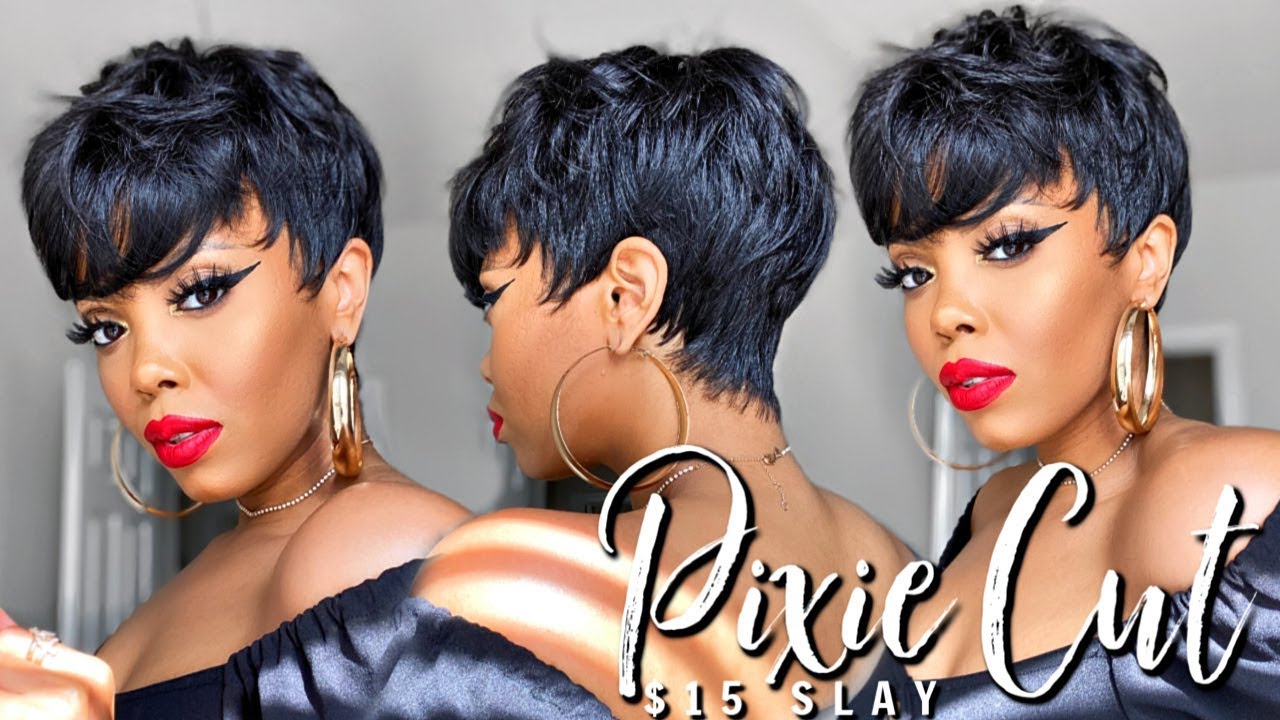 😱 WHAT?! $15 PIXIE CUT WIG LOOKS LIKE A FRESH RELAXER| BEGINNER WIG NO SALON NEEDED SUMMER APPROVED