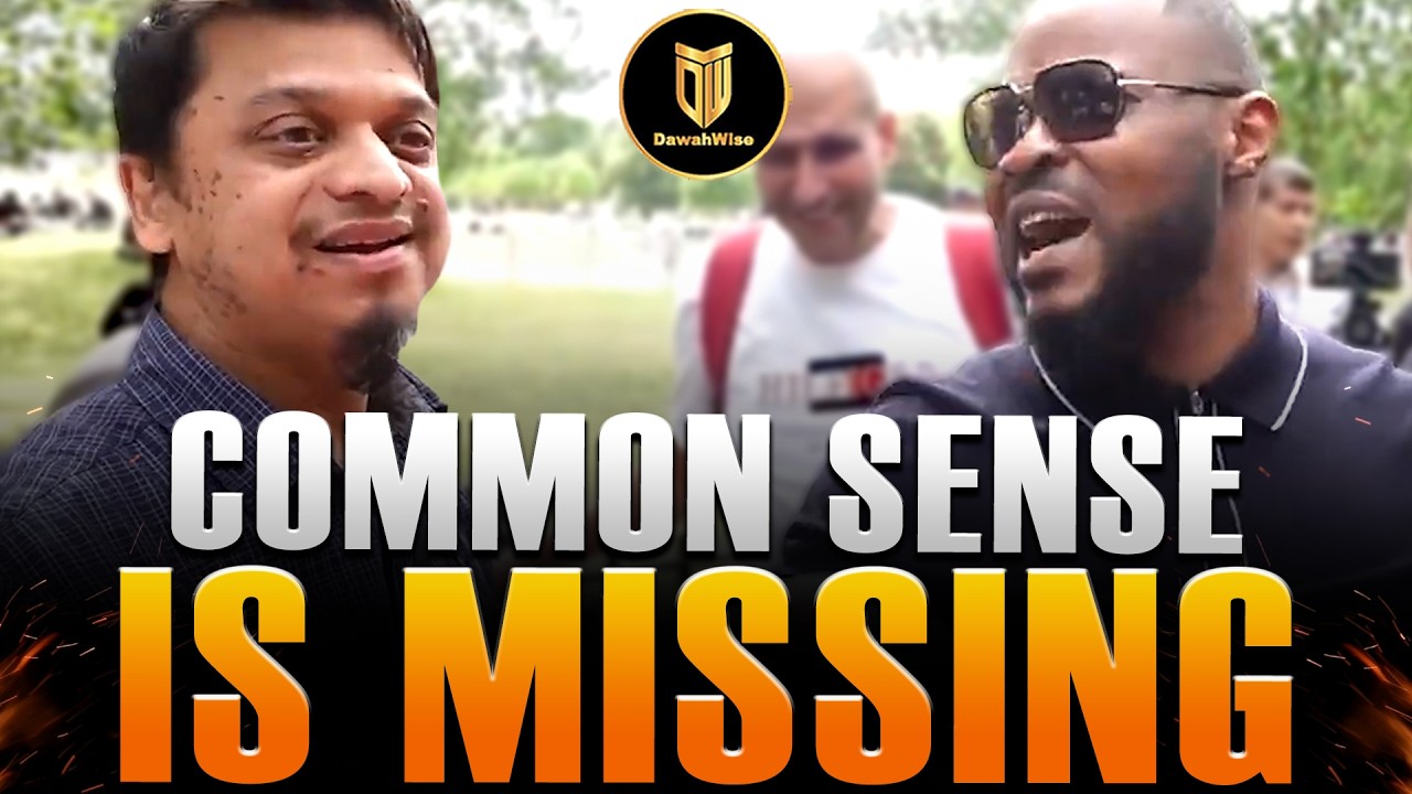 Watch How Far He Goes to Defend His Beliefs | Mansur | Speakers Corner
