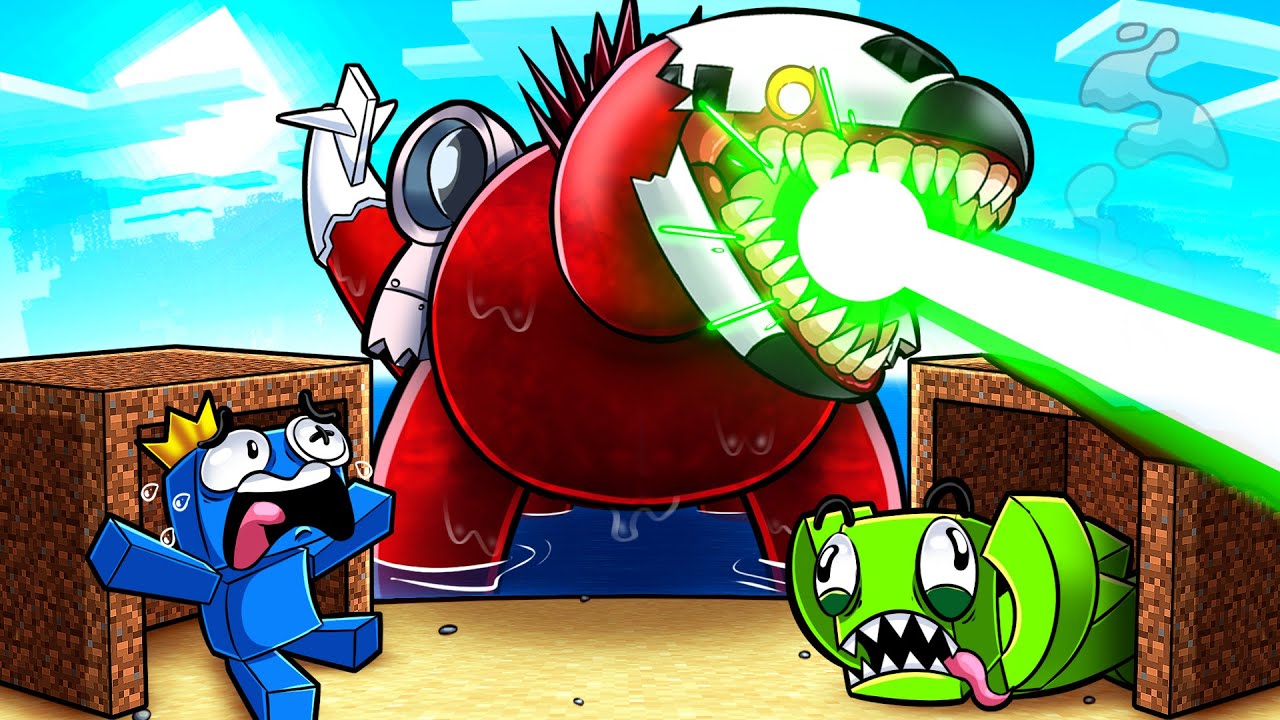 Build to Survive INFECTED SKY CHALLENGE in Minecraft!
