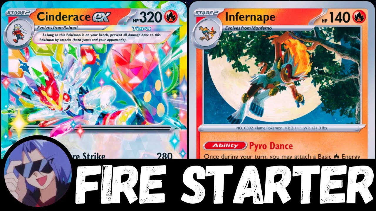 Cinderace ex + Infernape Deck || Pokémon TCG Live || Prismatic Evolutions