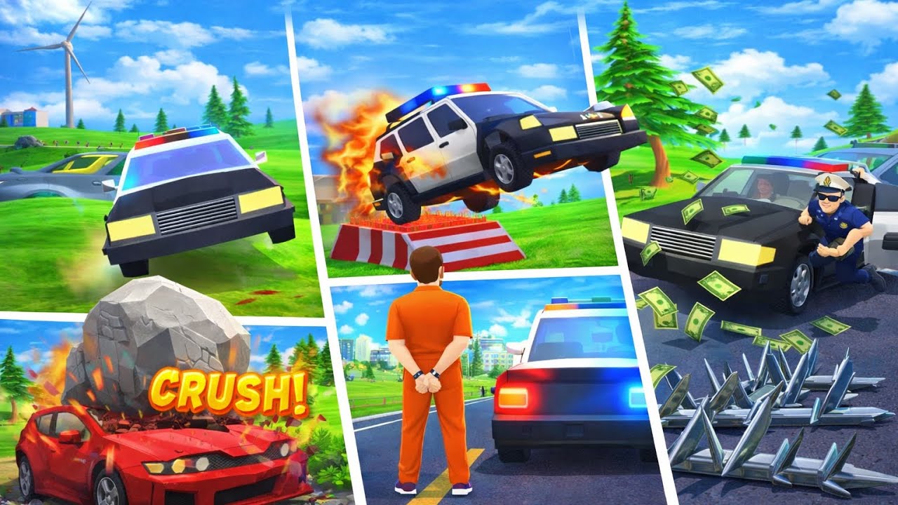 CraZY THiNGs You CaN DO iN ! || Dude TheFT Wars Mew GaMePlaY ||