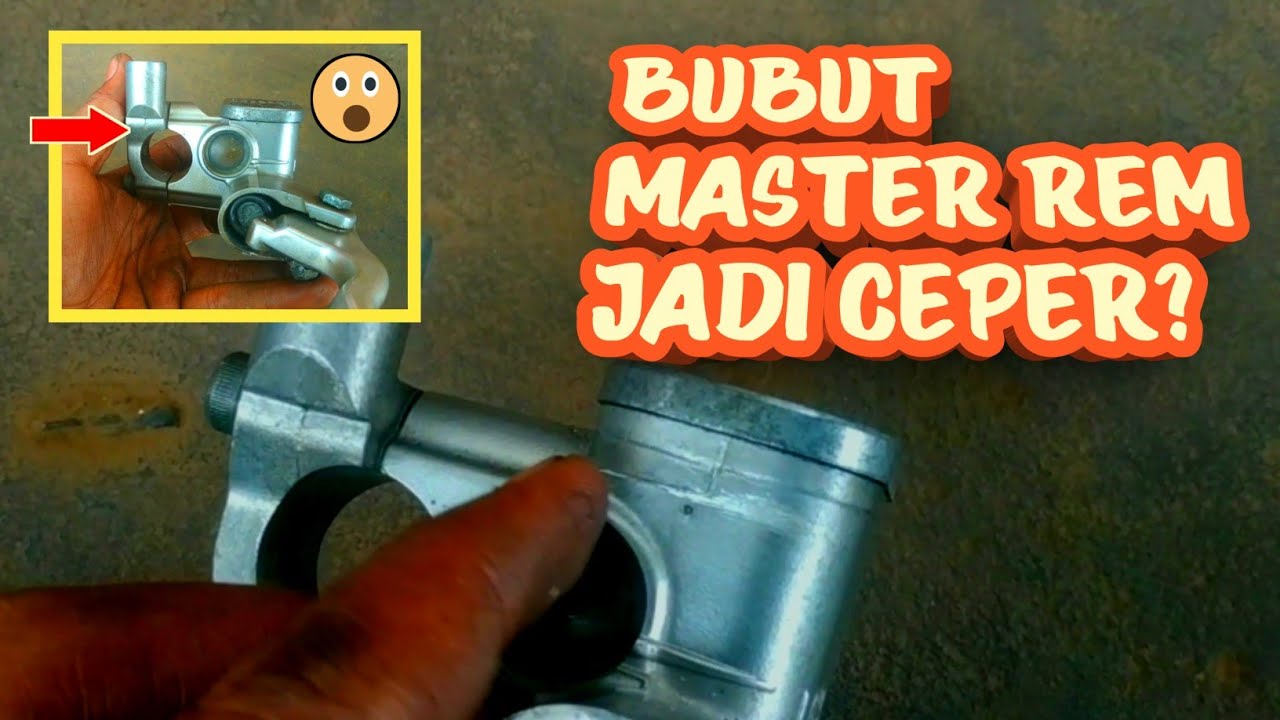 BUBUT MASTER REM JADI CEPER??