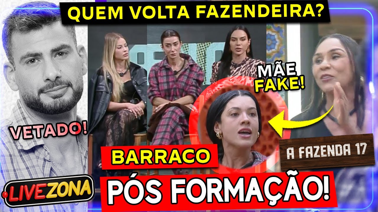 🐔A Fazenda 17: Fim de Michelle? Nizam &eacute; vetado! Quem volta fazendeiro? Yon&aacute; fala do filho de Rayane!