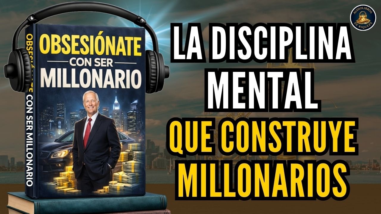 OBSESIONATE CON SER MILLONARIO: La DISCIPLINA mental que CONSTRUYE MILLONARIOS Audiolibro completo