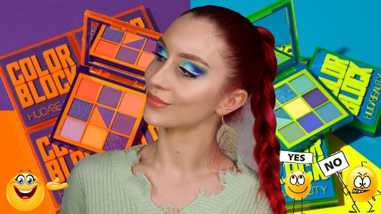 NEW!!! Huda Beauty Color Block Obsessions Eyeshadow Palette