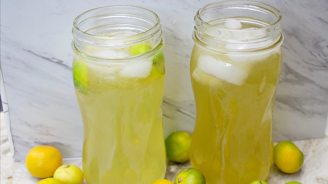 CALAMANSI JUICE & CALAMANSI ICED TEA RECIPES | EASY HOW TO FILIPINO CALAMANSI RECIPE
