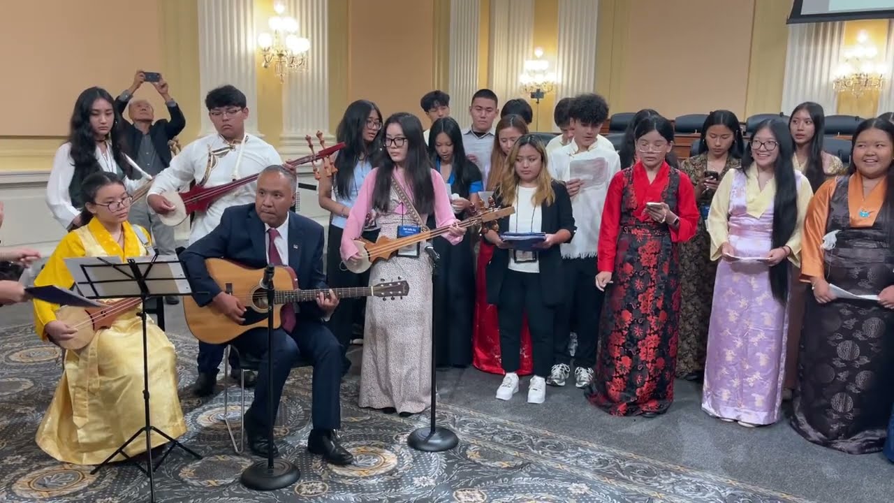 Thank you your Holiness song by group of Tibetan youth to celebrate His Holiness 90th Birthday.