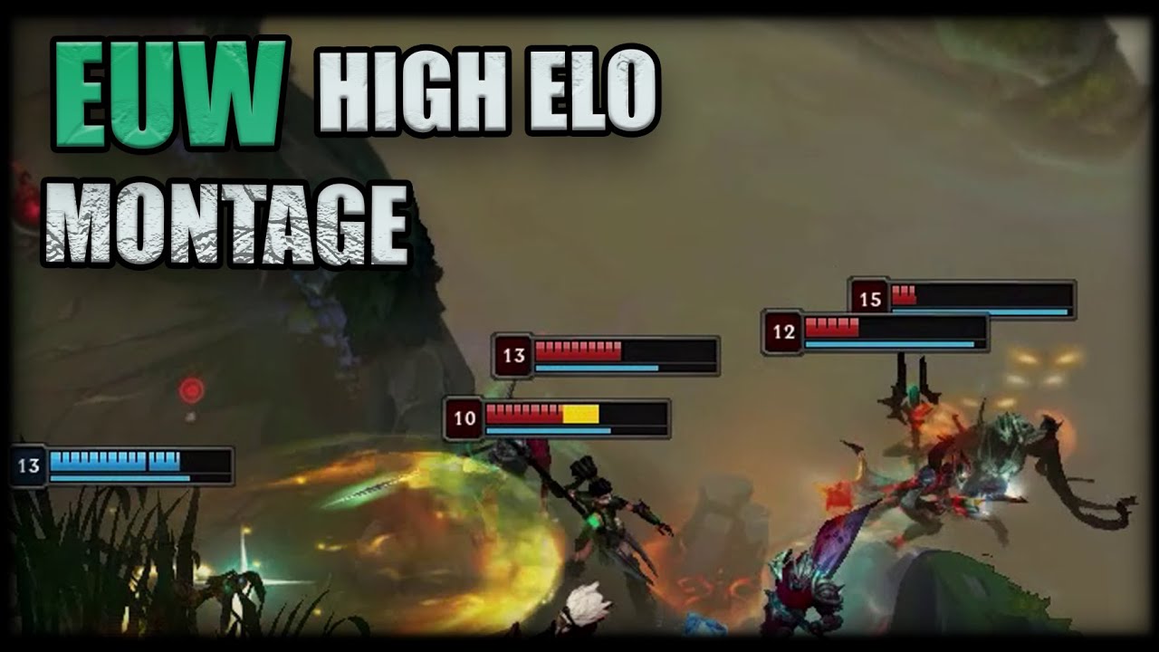 EUW High Elo Highlights!! | LOLHAWK MONTAGE #4