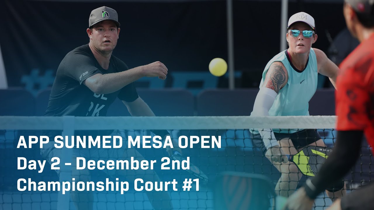 APP Sunmed Mesa Open CC1 Day 2: Mixed Pro Doubles