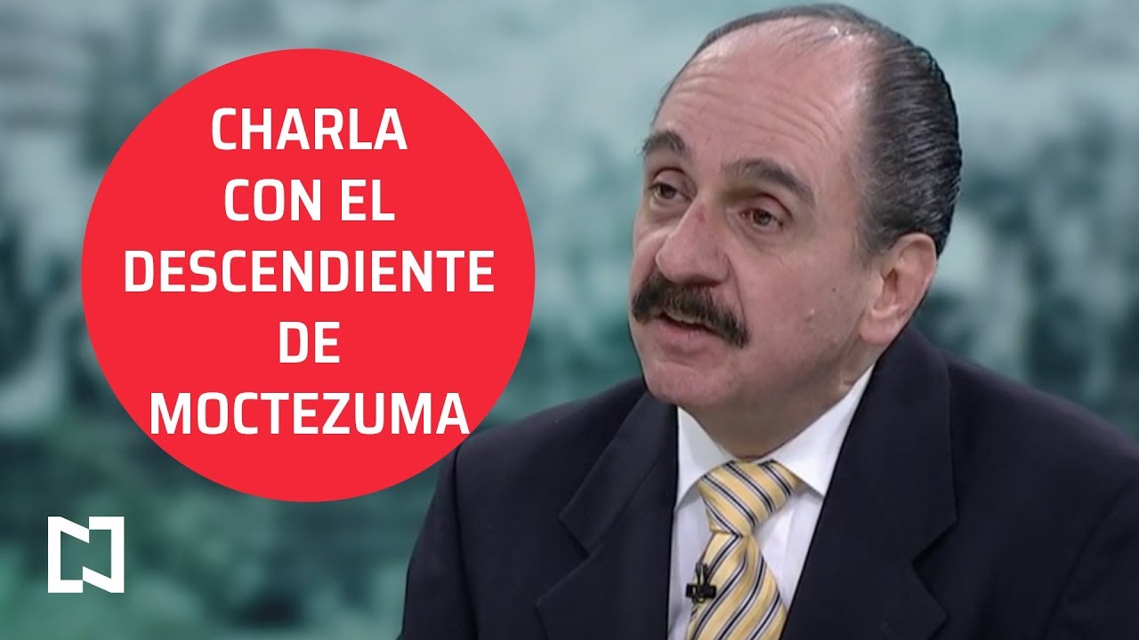 Descendiente de Moctezuma charla en el estudio - Las Noticias con Karla Iberia