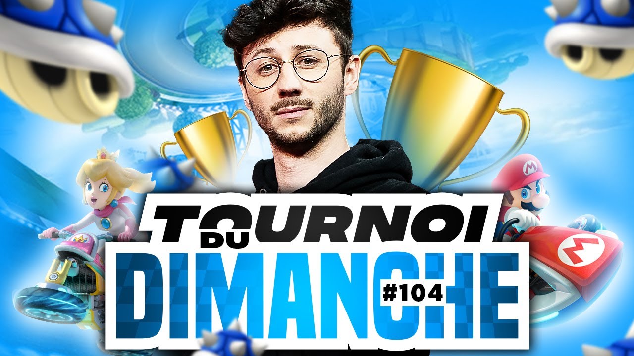 Le mental qui en prend un coup ! Tournoi Mario Kart du Dimanche #104 - PONCE REPLAY (24/04/2022)