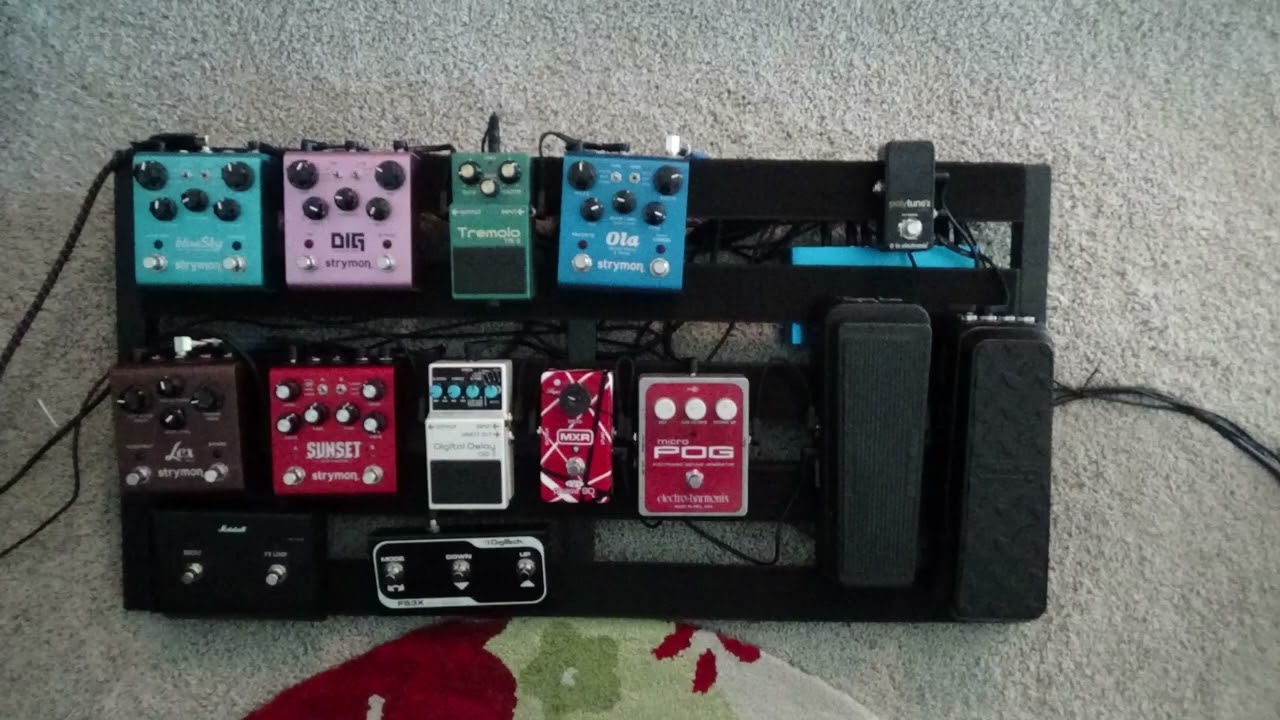 New Large PEDALTRAIN Pedal Board | Play Guitar