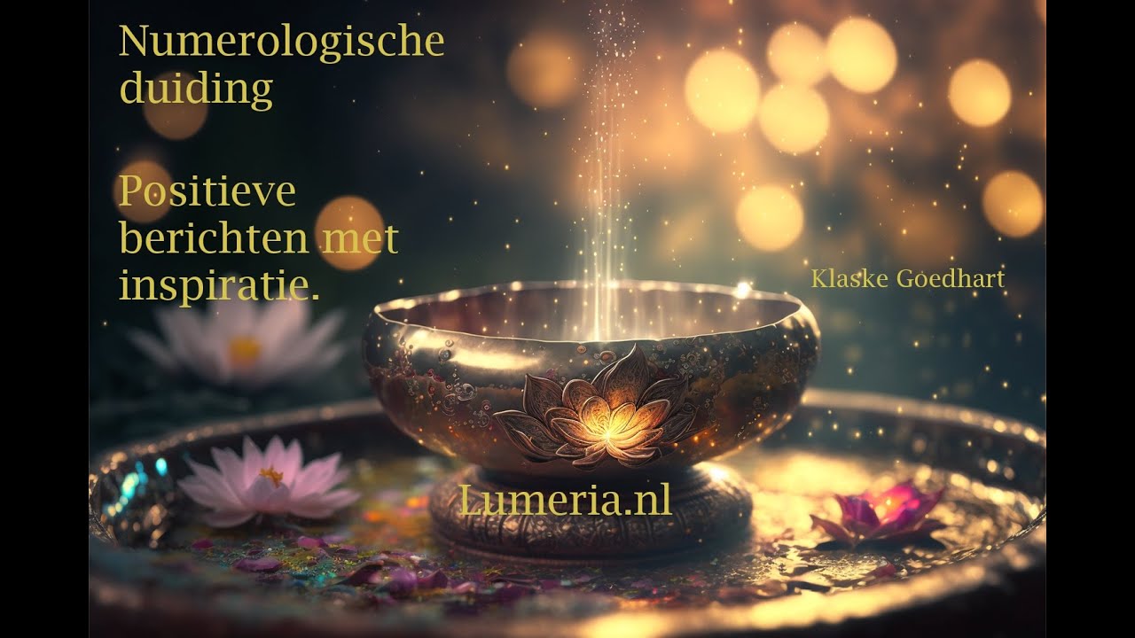 Numerologische duiding nu met kaart 14 - 17 juli 2025