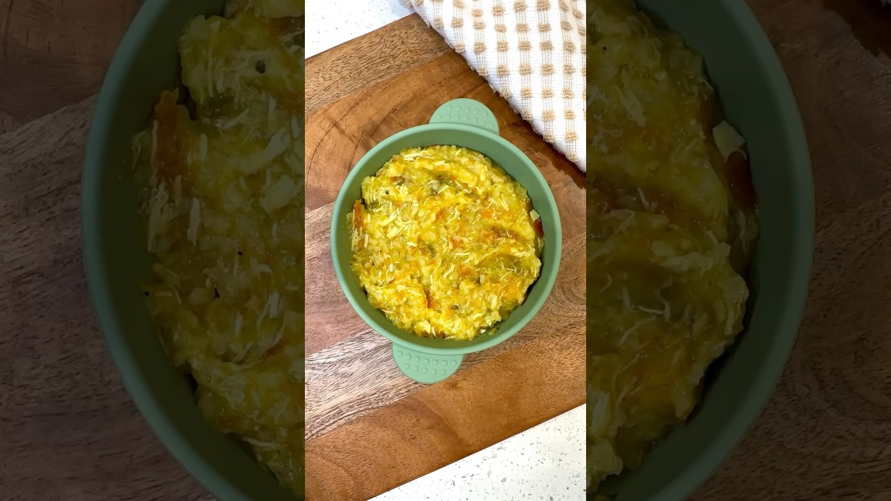Protein Rich Chicken Rice for Babies #healthyfood#baby#chicken#recipe#food#toddlernutrition#toddlers