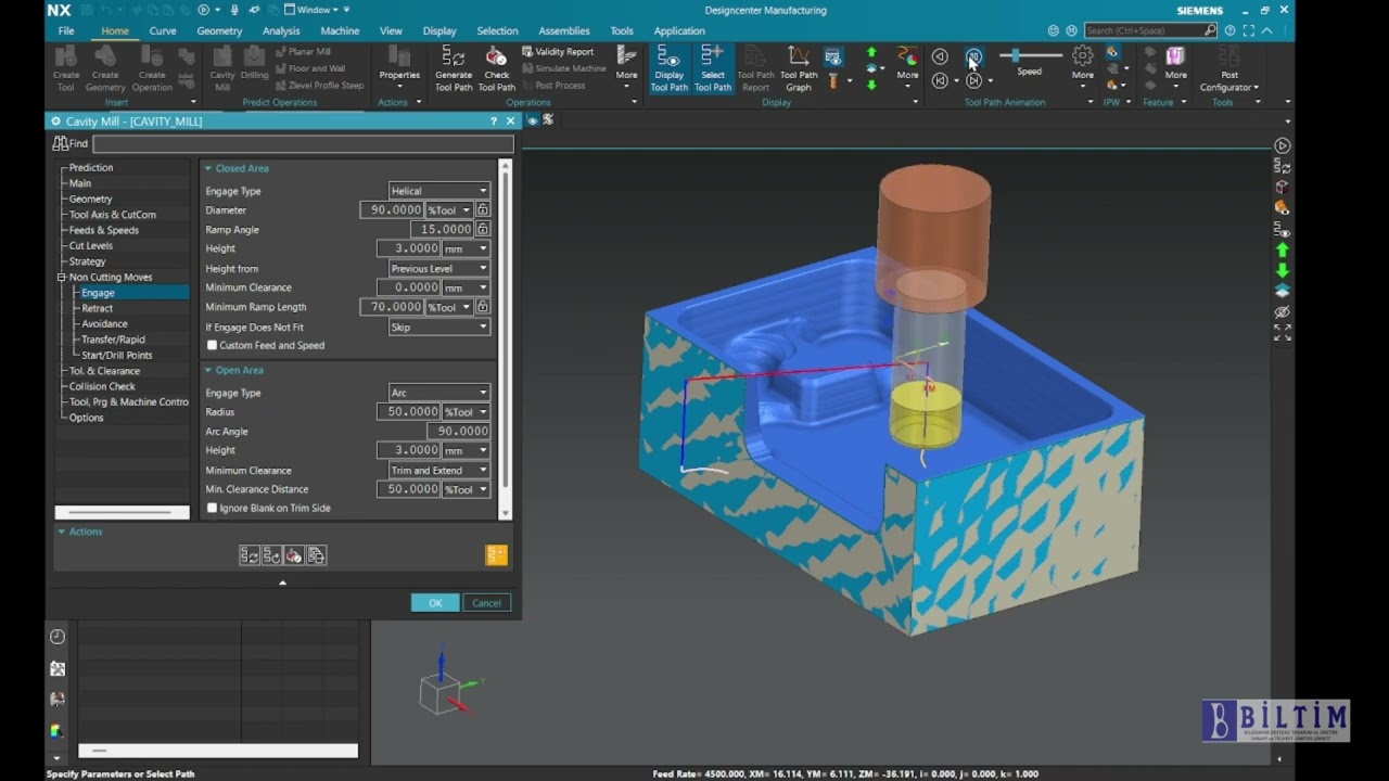 Siemens NX Temel CAM Eğitimi - Takım Yolu İzleme