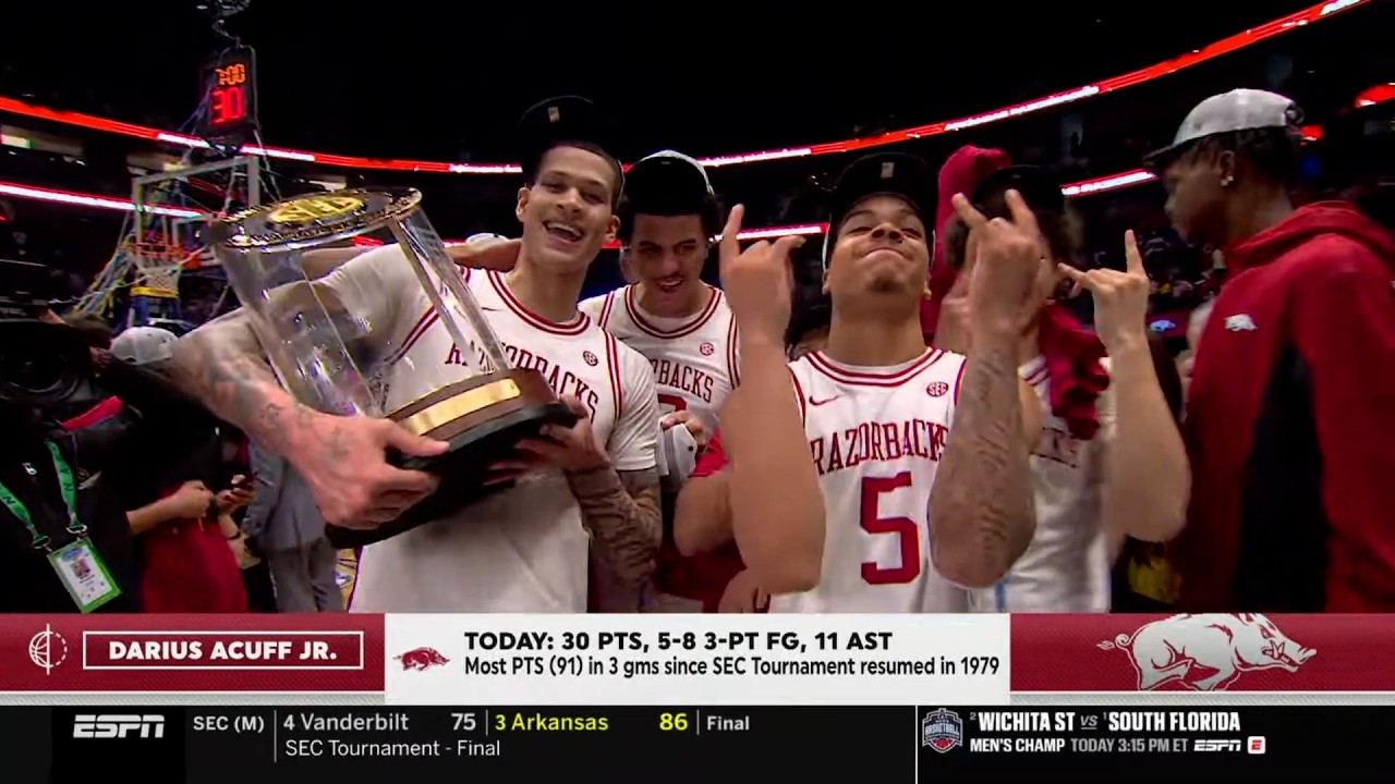2026 SEC Championship (#17 Arkansas vs. #22 Vanderbilt)
