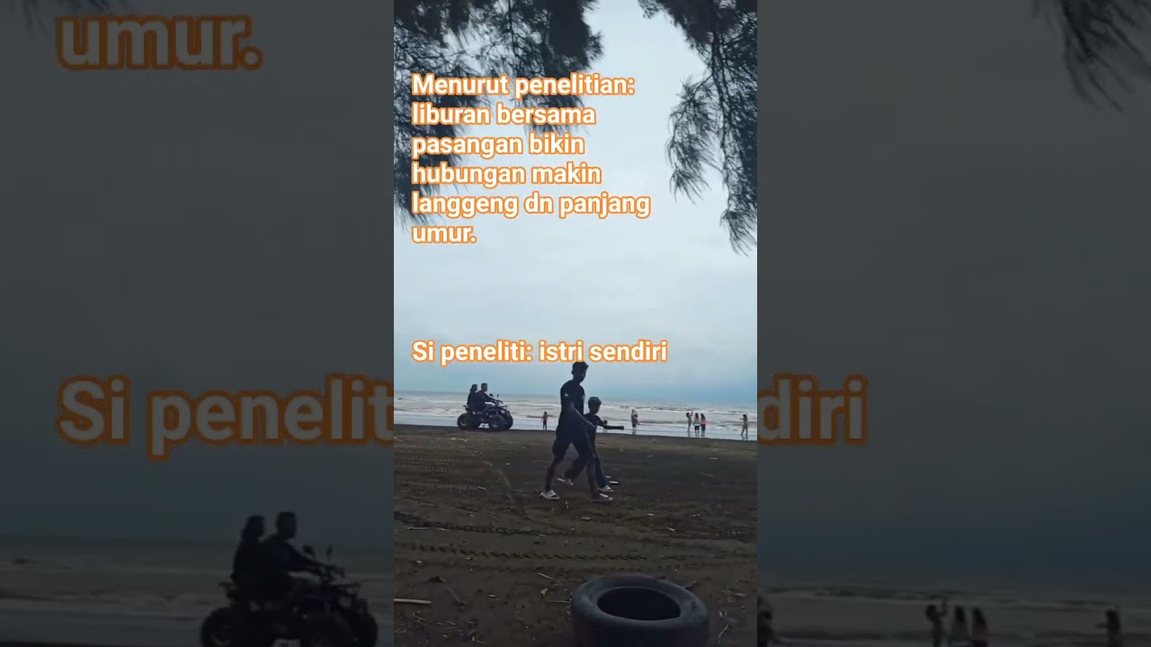 jalan jalan ke pantai   