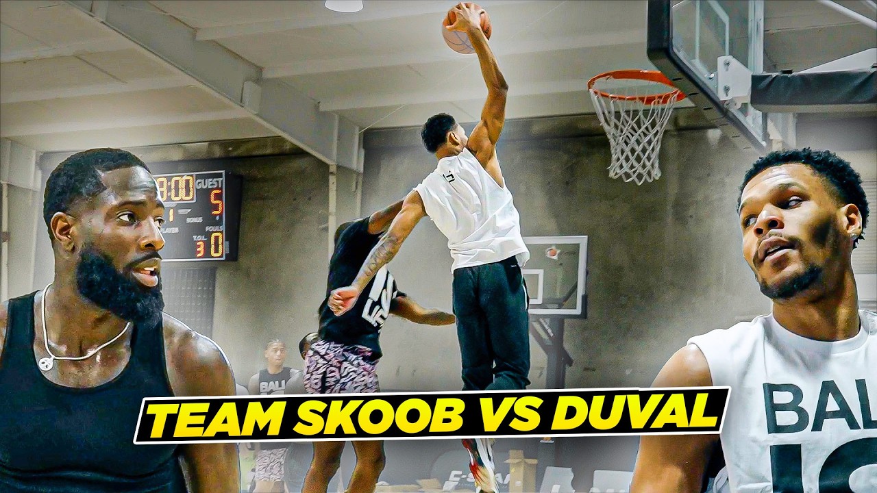 Uncle Skoob & Tre Duval Meet For The FIRST TIME... | Team Skoob vs Team Duval PIC 3v3!