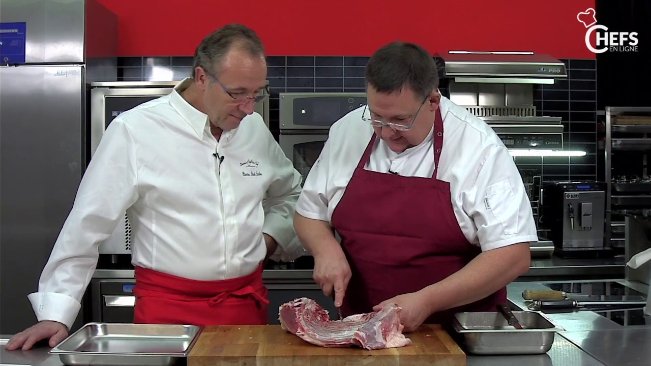 Préparer un carré d'agneau avec Jean Marc Keller et Chefs en ligne