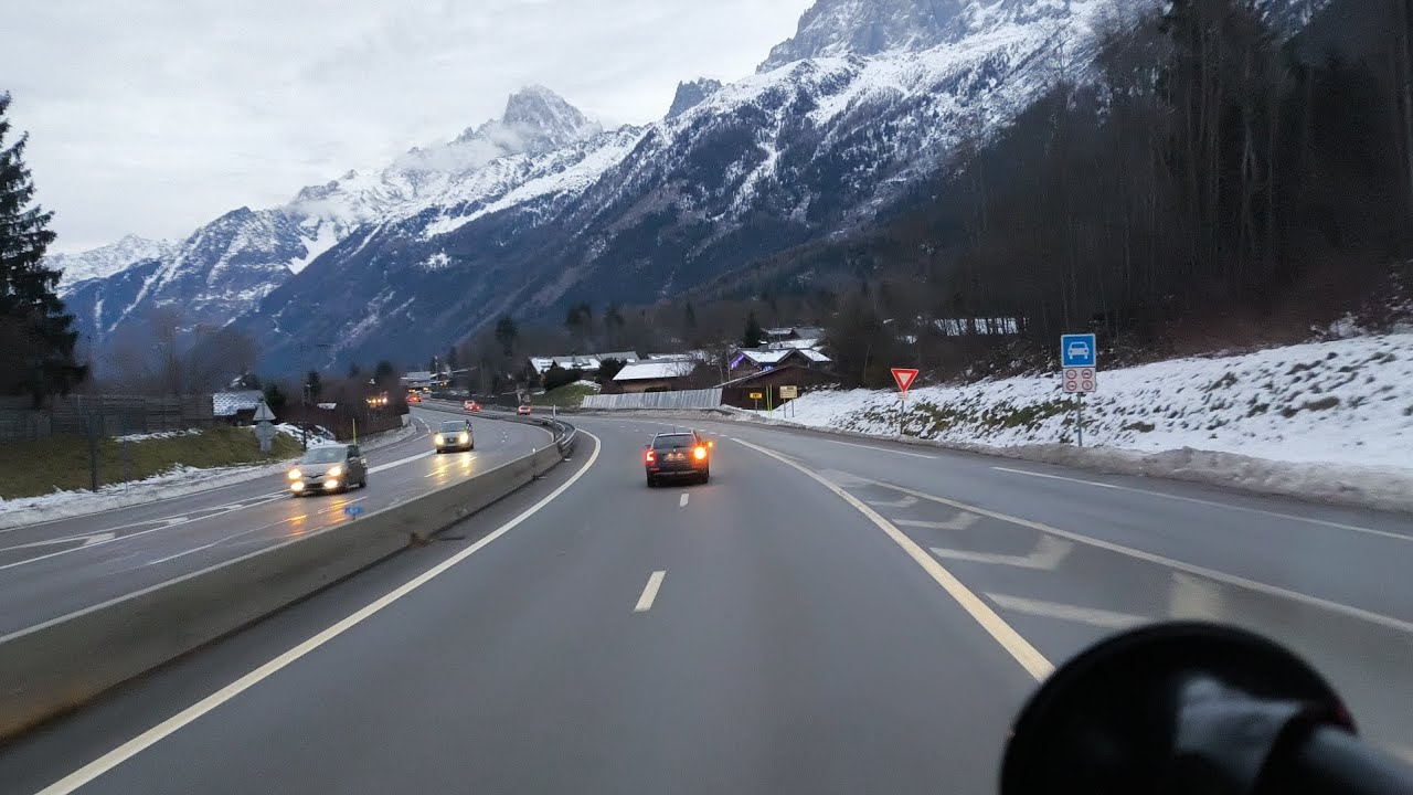 🎬 Scalando il Monte Bianco 🇫🇷❄️ con lo Scania Chiggiato | Direzione Italia 🇮🇹
