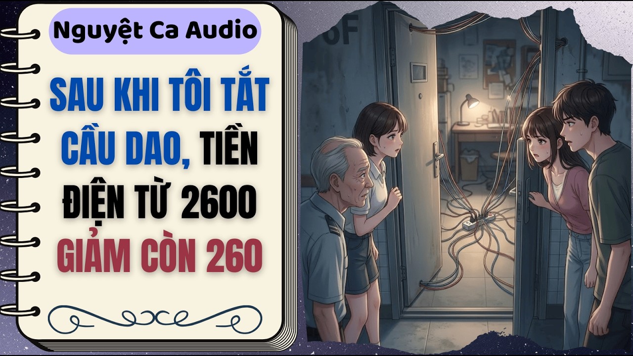 [Full Audio] Sau Khi Tôi Tắt Cầu Dao, Tiền Điện Từ 2600 Giảm Còn 260 | Nguyệt Ca Audio | Truyện Ngắn