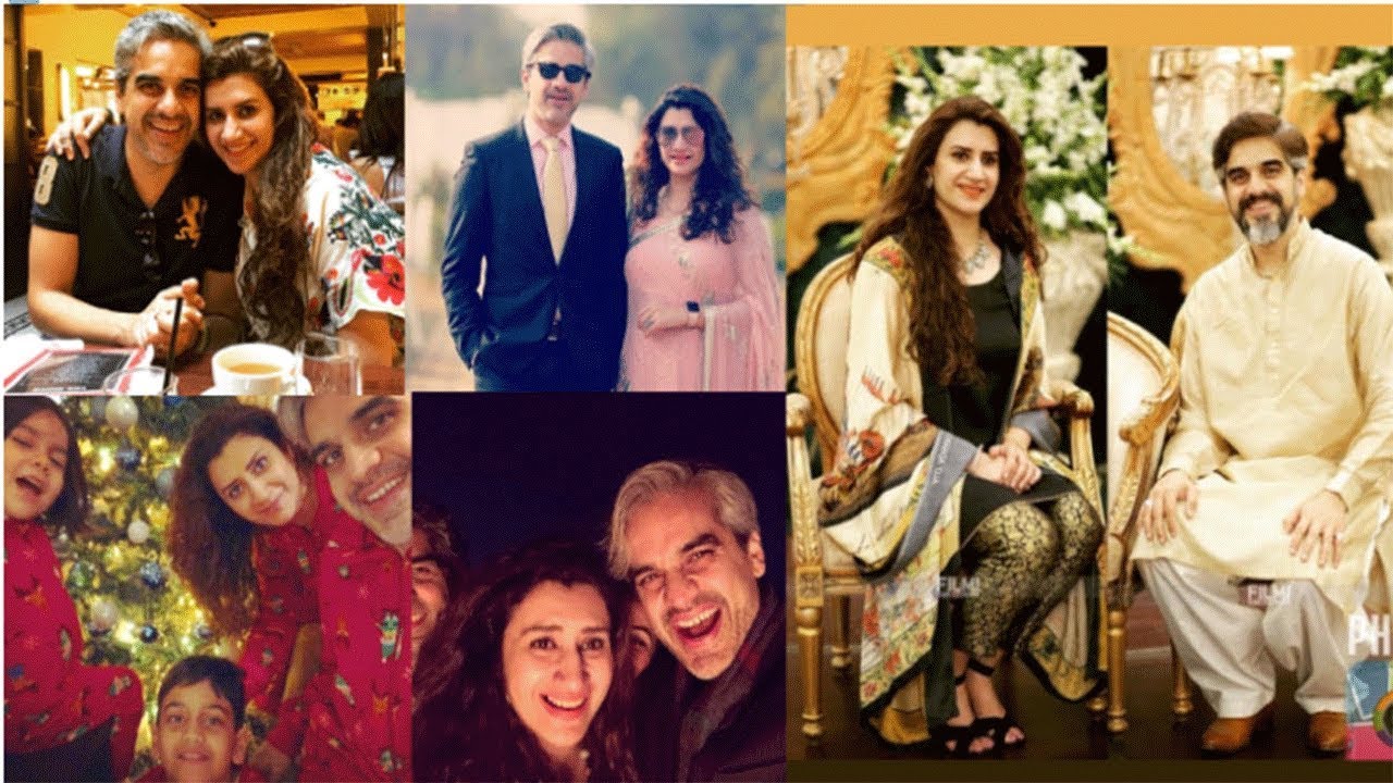 Latest Beautiful Pictures of Actor Omair Rana with his Wife and Kids