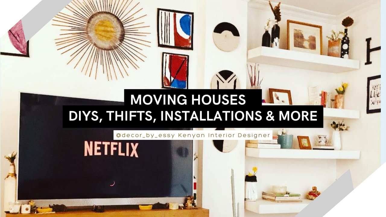 MOVING HOUSE TOUR PART 1 | DIYS, INSTALLATIONS, THRIFTS & MORE | Decor by Essy