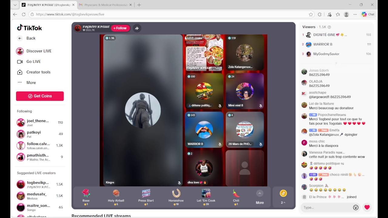 TOGBEVI KPESSE EN LIVE!