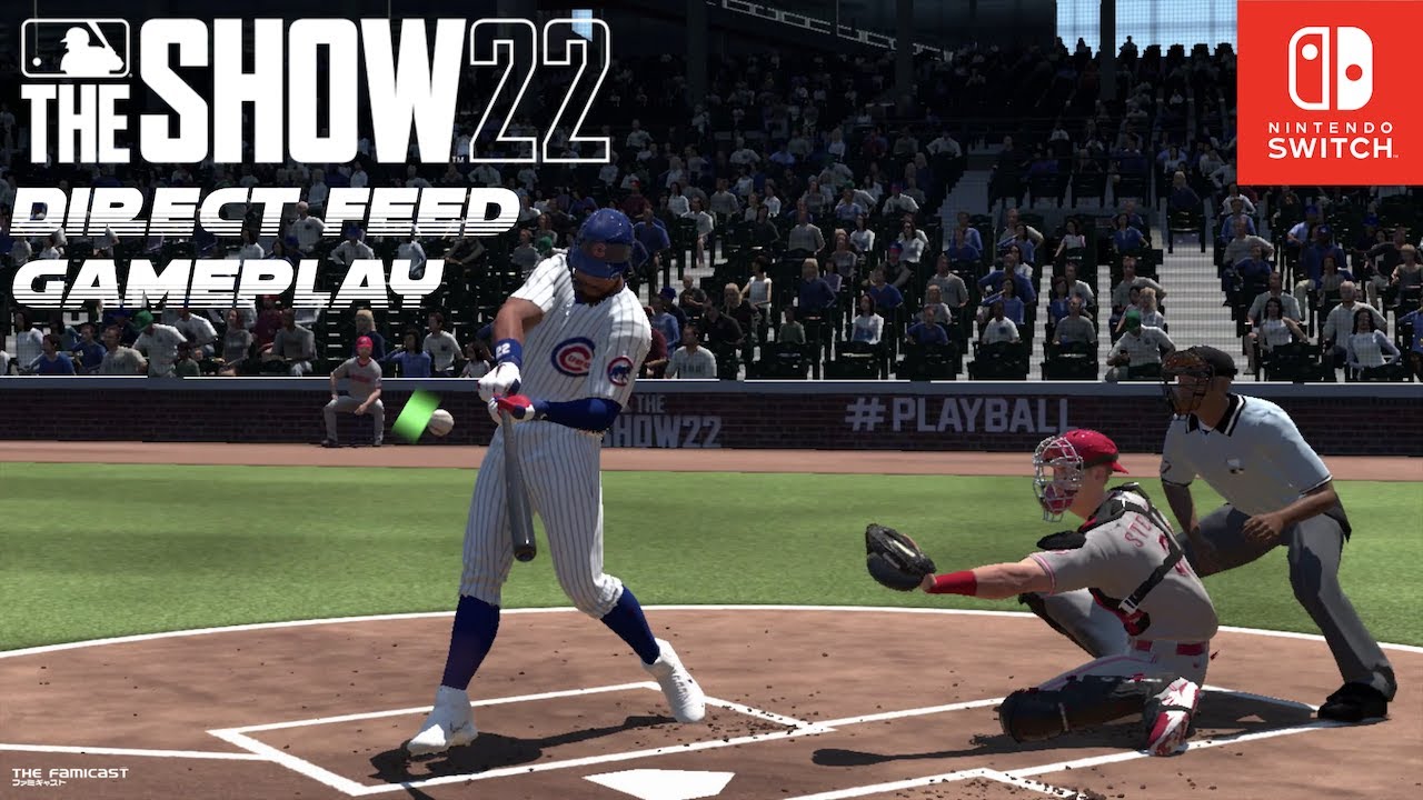 MLB The Show 22 | Direct Feed Gameplay | Switch