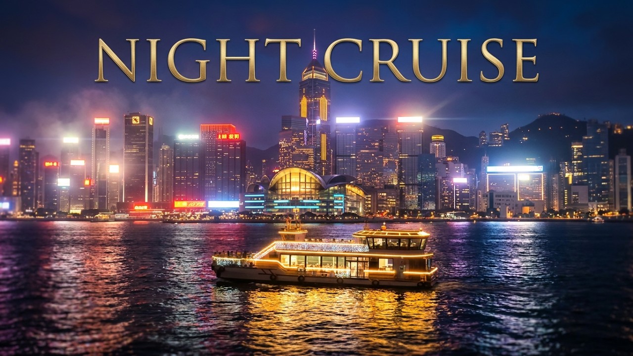 🇭🇰 Hong Kong Harbour Cruise Bauhinia: UNBELIEVABLE Night Views!