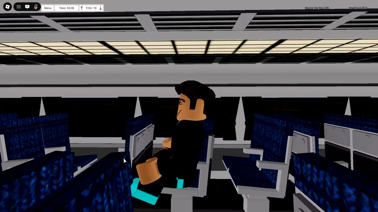 RIDING IN A EXPRESS TRAIN