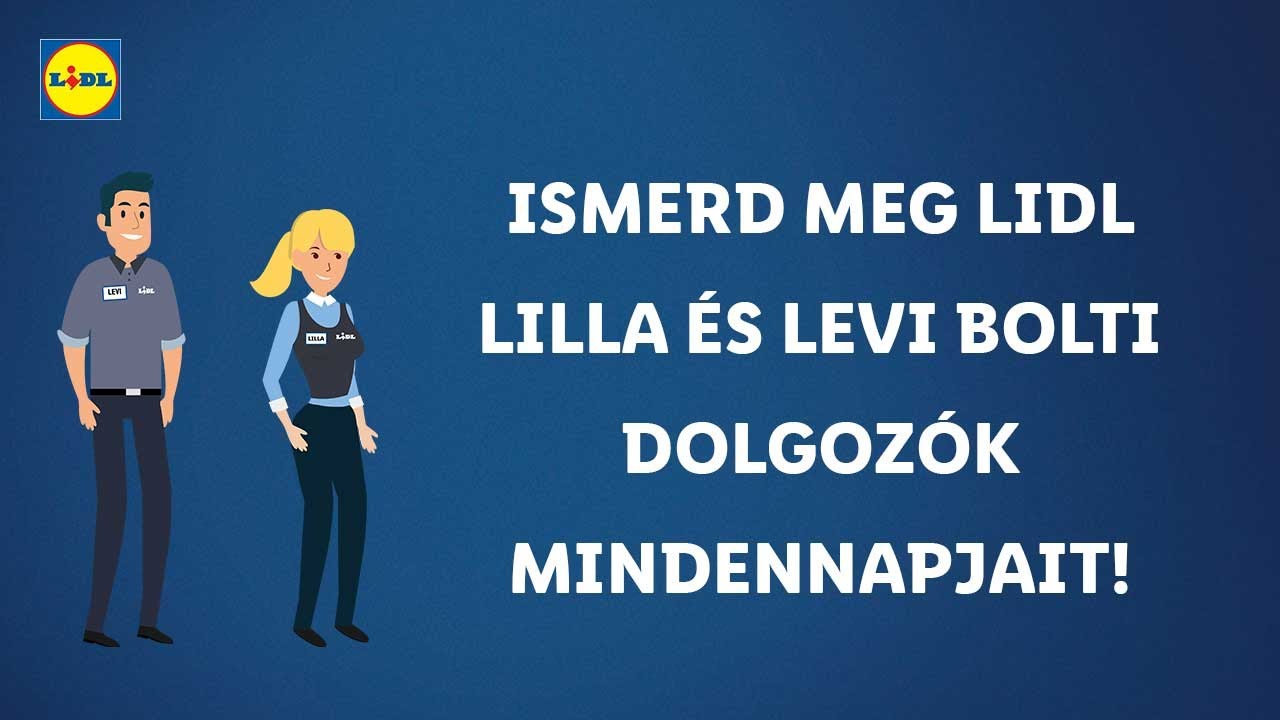 Ismerd meg Lidl Lilla és Levi, bolti dolgozók mindennapjait! | Lidl