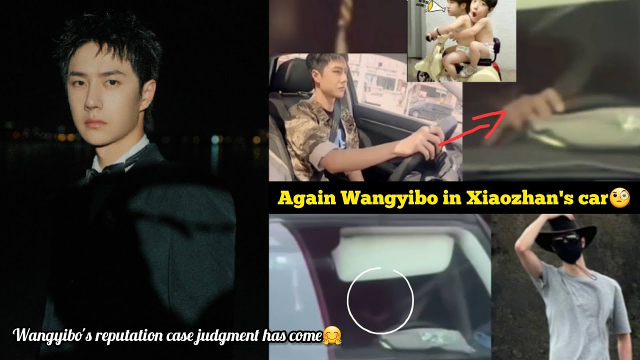 Who😳 is the person takes Xiaozhan❤️ in the car? DD forgot the Cloves in his hand🤭 So he was caught🤭