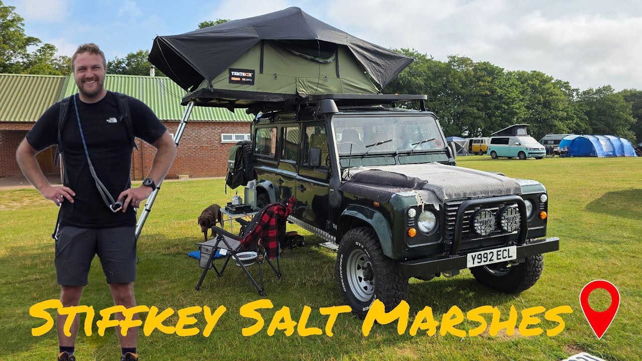 COASTAL CAMPING IN OUR TENTBOX / ONE-NIGHT DEFENDER ADVENTURE