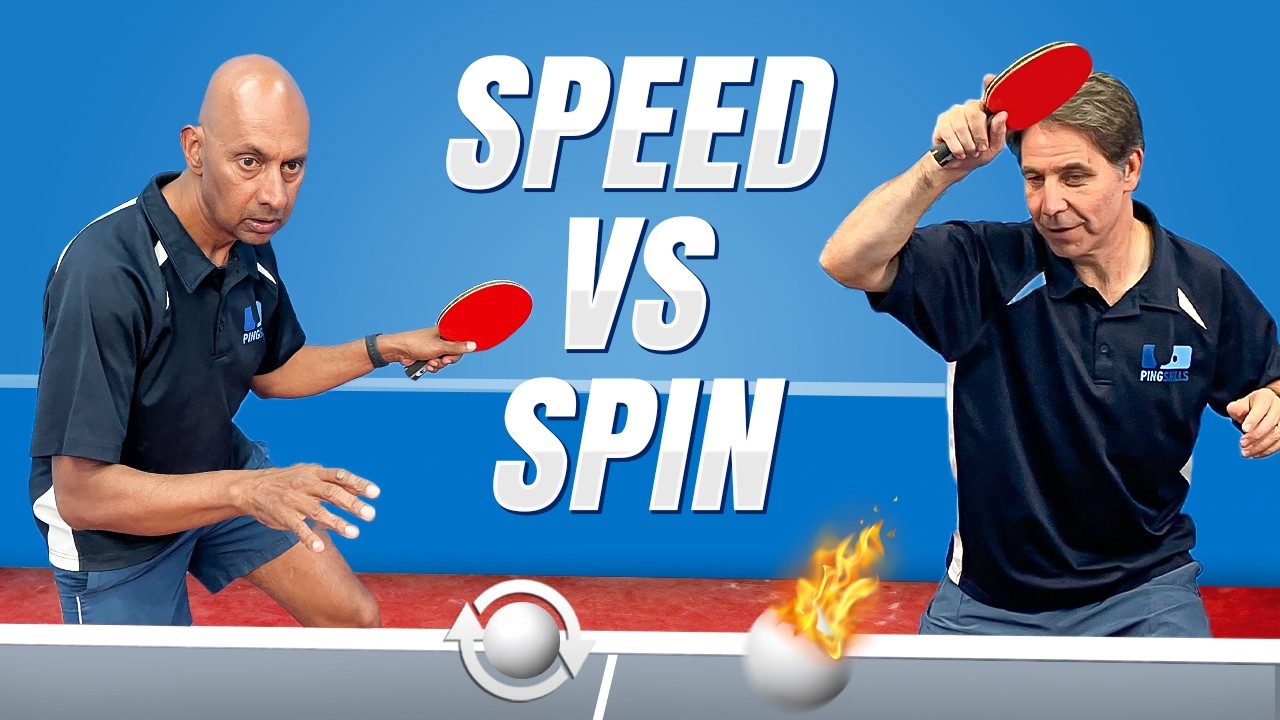 Spin or Speed: What’s the Key to Winning in Table Tennis?