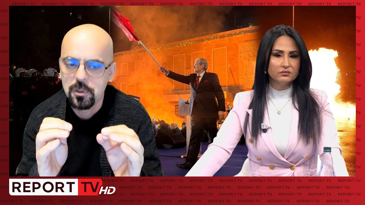 Molotovët ndezin debatin në studio! Kuçana dhe Rexhaj përplasen për protestat e Berishës