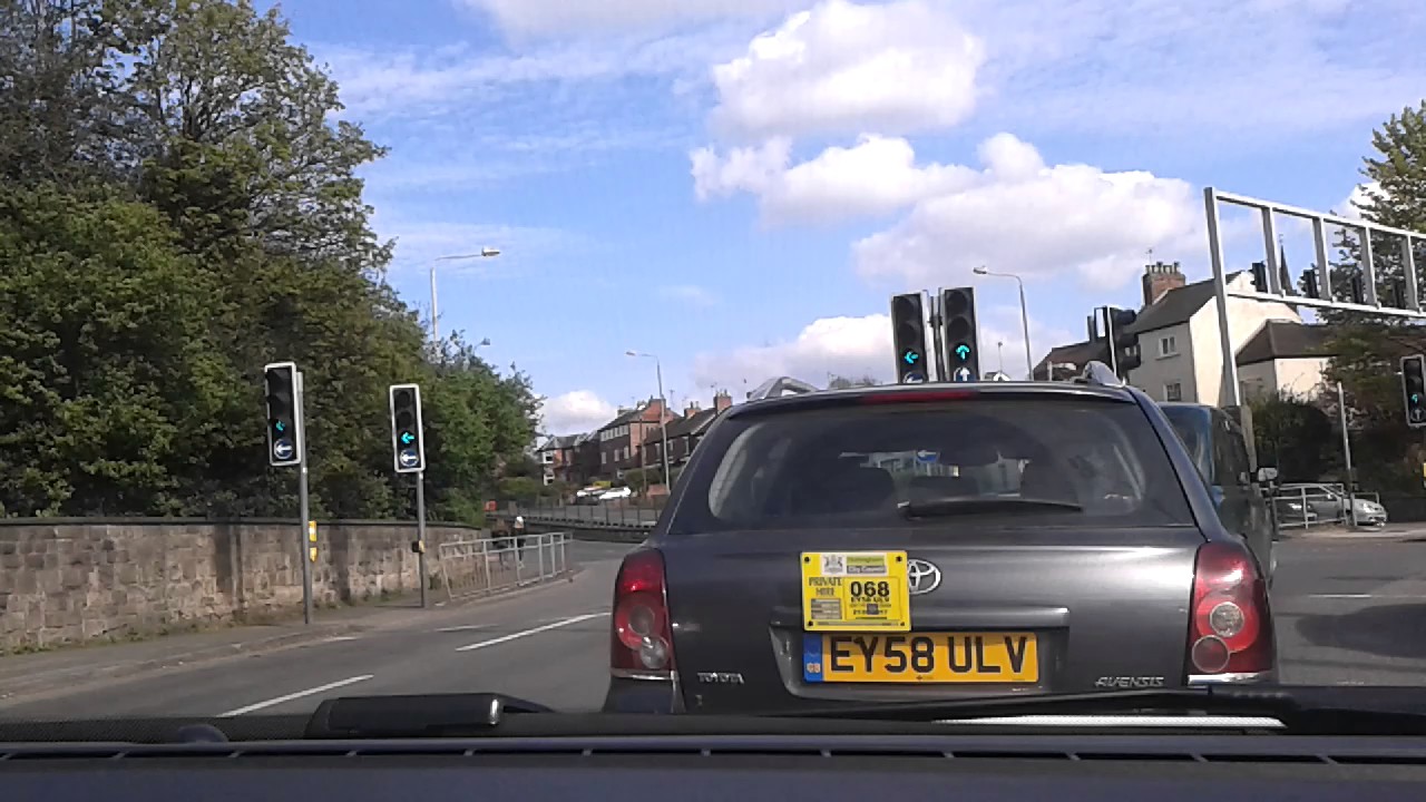 Beeston Roundabouts -  Ilkeston Rd to M1DerbyA52