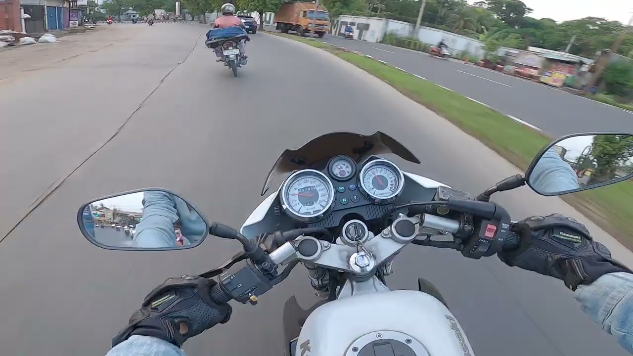 test ride Ninja 150 R