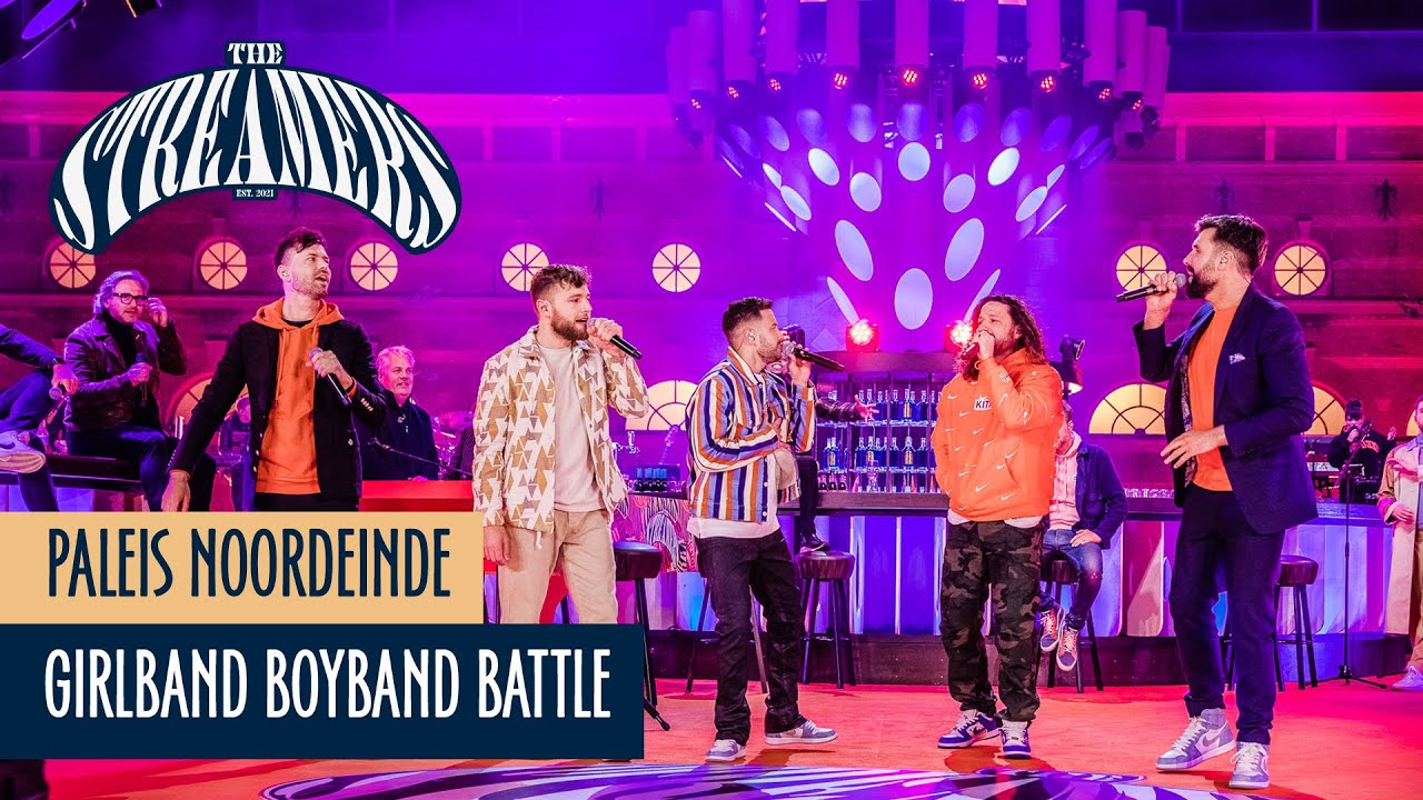 Girlband SMS (Suzan, Maan & Sanne) vs. boyband Wrong Direction | The Streamers