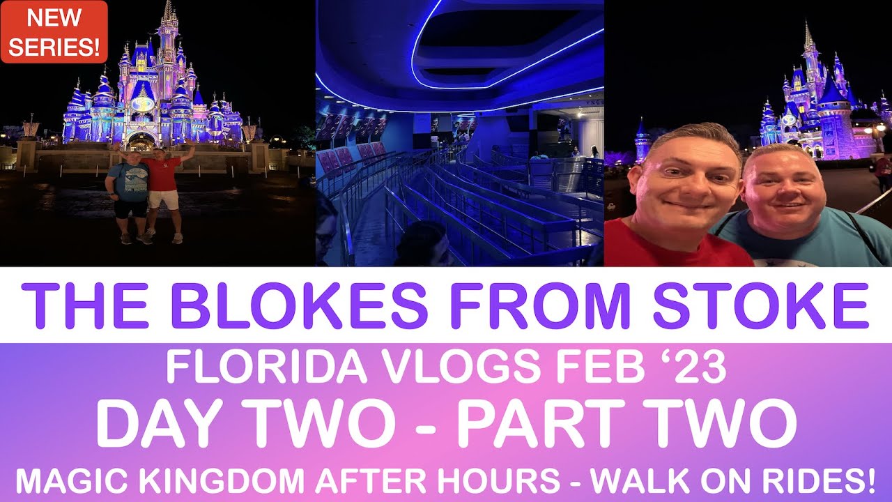 Day 2 Part 2 | Florida Vlogs Feb '23 | After Hours At Disney's Magic Kingdom