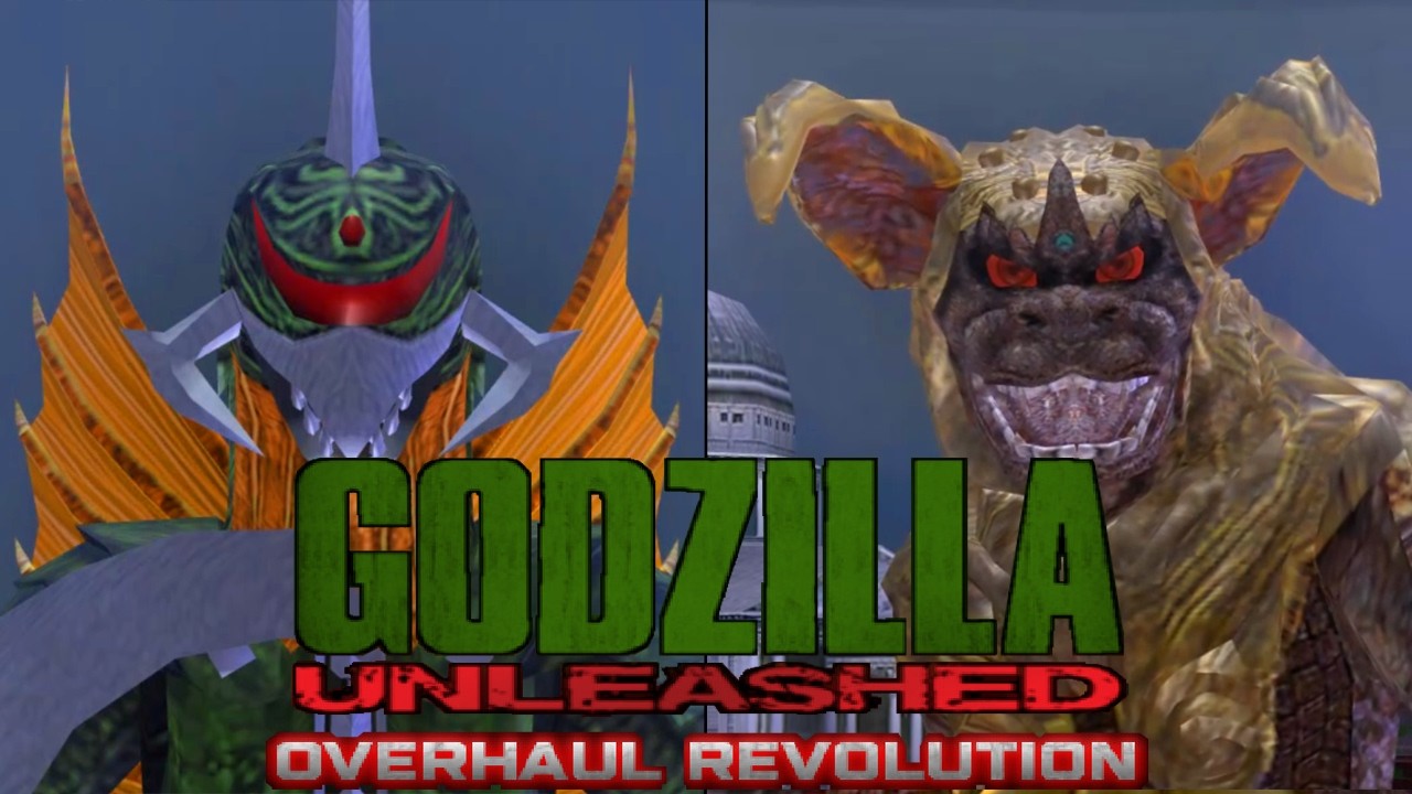 [Dolphin] Godzilla Unleashed Overhaul - Gigan vs King Caesar (1440p 60FPS)