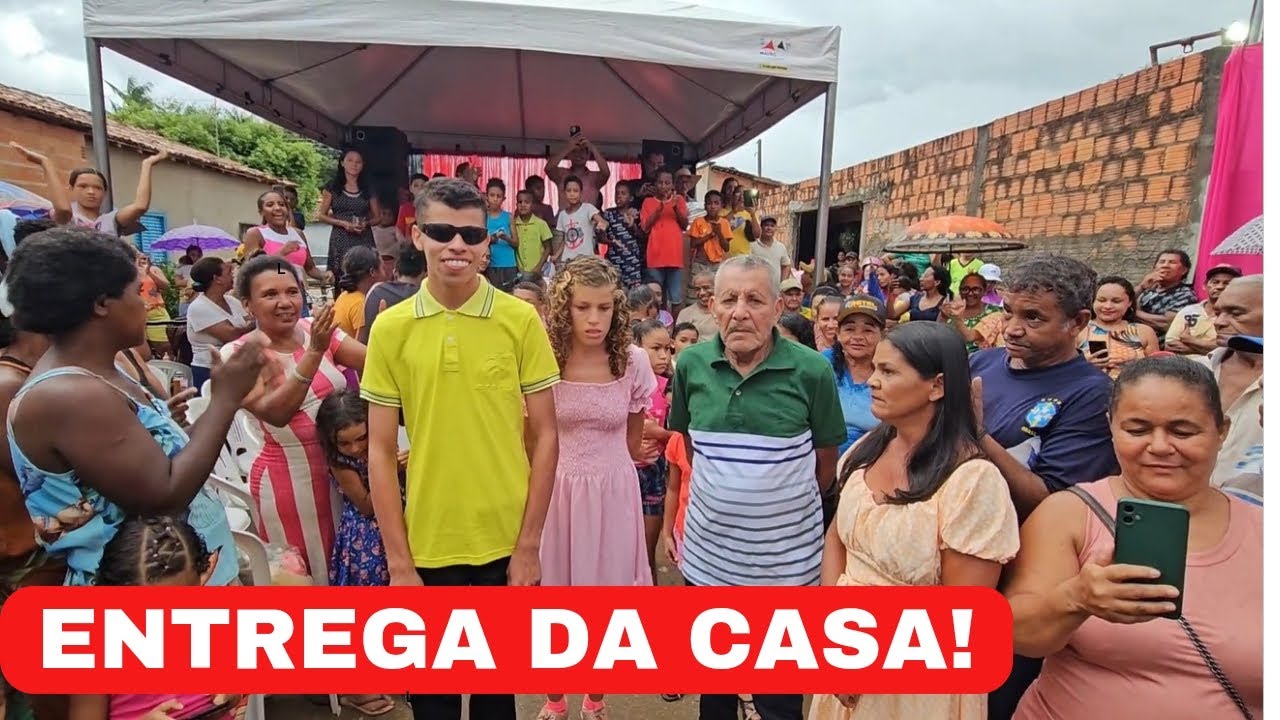 FESTA DE ENTREGA! CASA DO DANIEL POMPEROM