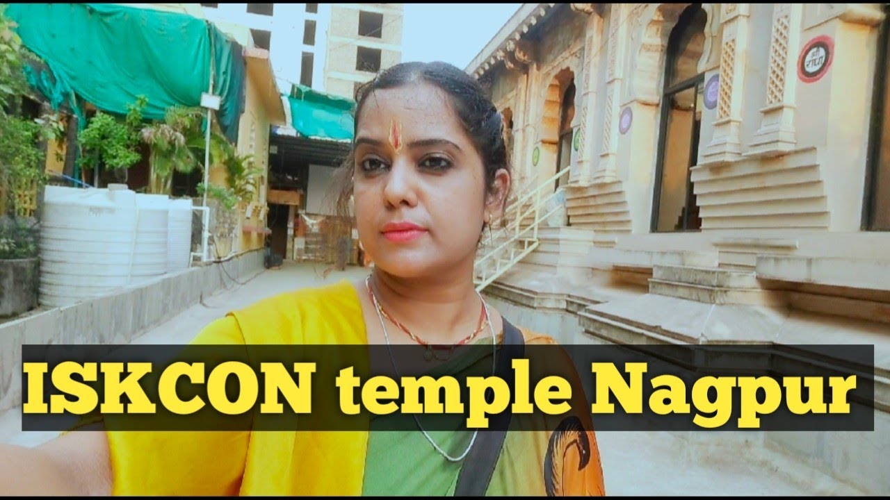Iskcon temple Nagpur/iskcon mandir #shrilaprabhupada #queenrajnivlogs