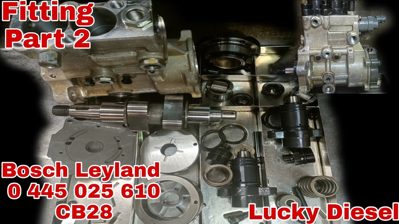 Bosch Leyland Pump no. 0 445 025 610 CB28 | Fitting  | Part 2 | Lucky Diesel