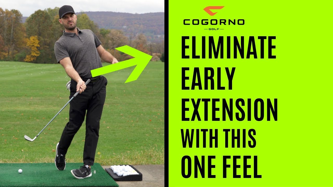 GOLF:  Eliminate Early Extension With This One Feel
