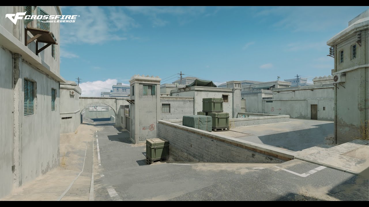 CROSSFIRE LEGENDS | VS AI MAP DESERT #CFLcreator #CrossFireLegends #CFL #cflid
