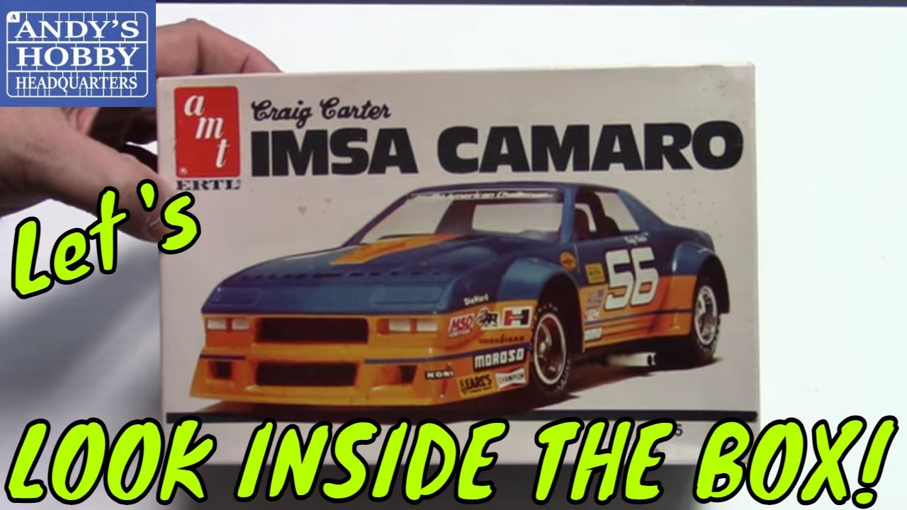 Andy's Kits #3 The AMT Craig Carter IMSA Camaro (It's a REAL Race Car)