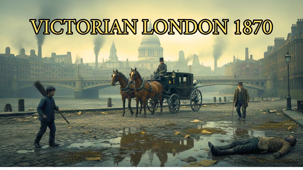 The REAL Street Life of VICTORIAN LONDON (1870s) Brought to Life