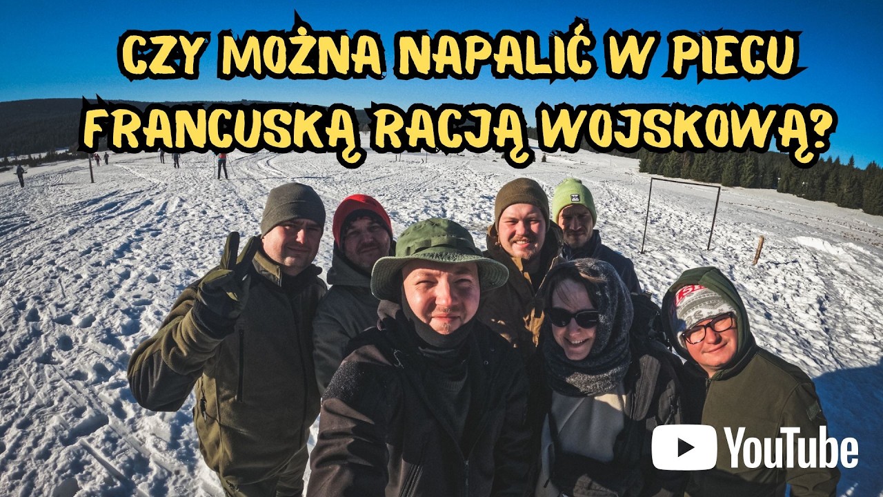 Czy można napalić w piecu francuską racją wojskową?